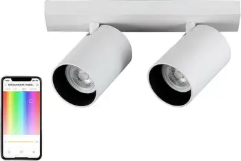 Spot dritë Yeelight YLDDL-0084, 2 llamba, inteligjent, i bardhë