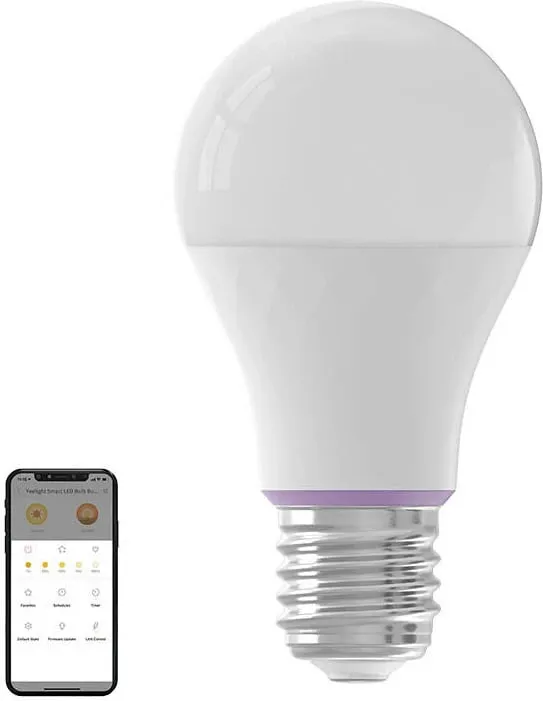 Llambë LED e mençur Yeelight W4, E27, 9W, 806lm, Dimmable, 1 copë - 2