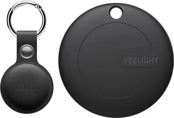 Lokalizues i mençur Yeelight Yeetag, Bluetooth, me mbështjellës lëkure, i zi