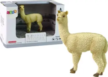 Set lodrash LeanToys Llama Animals, figura kafshësh, gomë e sigurtë, shumëngjyrëshe