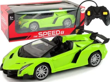 Makina me telekomandë Leantoys R/C, shkalla 1:18, jeshile