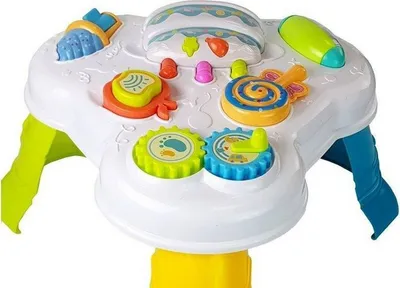 Lodër tavolinë edukative me tinguj LEANToys, shumëngjyrëshe - 3