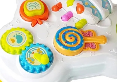 Lodër tavolinë edukative me tinguj LEANToys, shumëngjyrëshe - 4