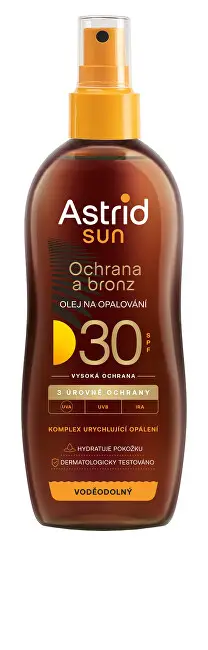 Vaj mbrojtës ndaj diellit Astrid kAST300, SPF 30, 200 ml