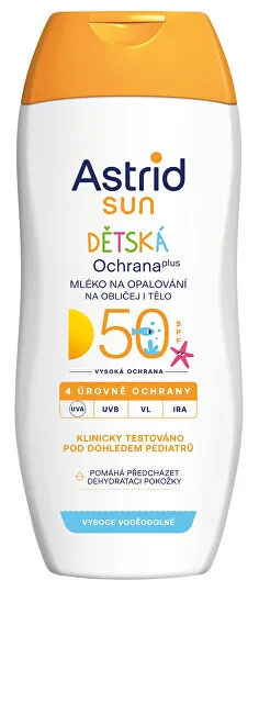 Krem ndaj diellit për fëmijë SPF 50, 200 ml - 1