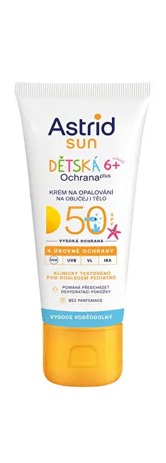 Krem mbrojtës ndaj diellit për fëmijë Astrid Sun SPF50, 75 ml