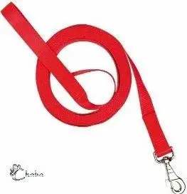 Litar për qen Chaba Lanyard, 15 m, 2,5 cm, i kuq