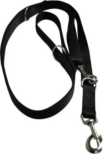 Shirit mbajtës për qen Chaba, 16mm, 2.6m, i zi