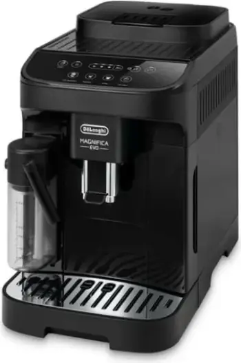 Aparat kafeje me presion DeLonghi Magnifica Evo ECAM 290.51.B, LatteCrema, mjelës automatik, i zi