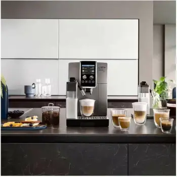 Aparat kafeje DeLonghi Dinamica Plus ECAM 380.95.TB, tytanowy