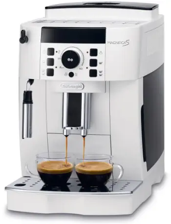 Makinë kafeje DeLonghi Magnifica S ECAM 21.117 W, automatike, sistem Cappuccino, e bardhë