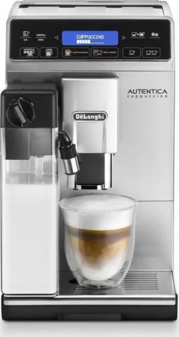 Aparat espreso DeLonghi Autentica ETAM 29.660 SB, e zezë/argjendtë