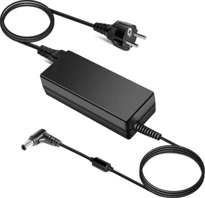 Adaptor karikues për laptop ProXtend 92W për Sony, konektor 6.5 x 4.4mm, i zi - 1