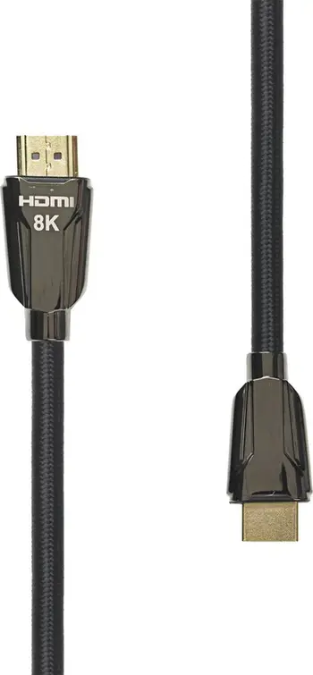 Kabllo HDMI ProXtend 2.1, 8K, i thurur, 0.5m, e zezë