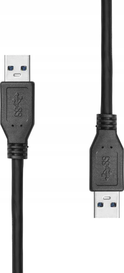 Kabllo USB ProXtend USB A në USB A, 1 m, USB 3.2 Gen1, e zezë - 1