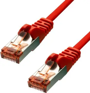 Kabllo rrjeti ProXtend CAT6 F/UTP, 30 cm, e kuqe