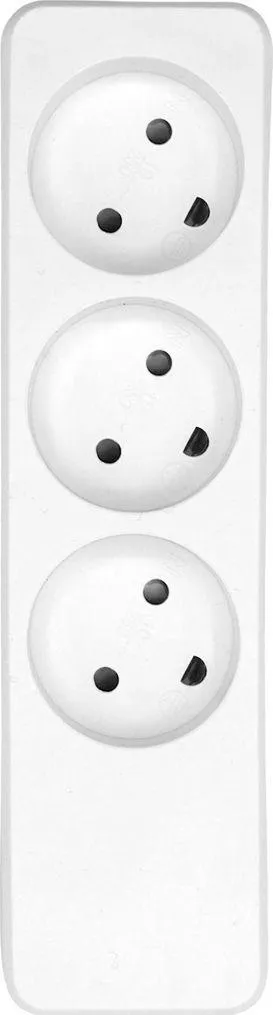 Kabllo vazhduese ProXtend Danish Power Strip 3-way, 3 priza, e bardhë - 2