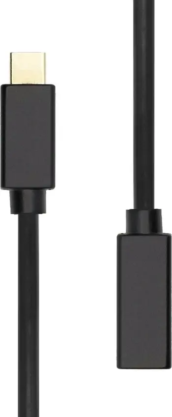 Kabllo zgjatues aktiv USB Lindy 43271, USB 3.2 Gen 1 Type C, 5m, e zezë portokalli