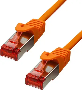 Kabllo rrjeti ProXtend F/UTP CAT6, 7m, LSZH, portokalli