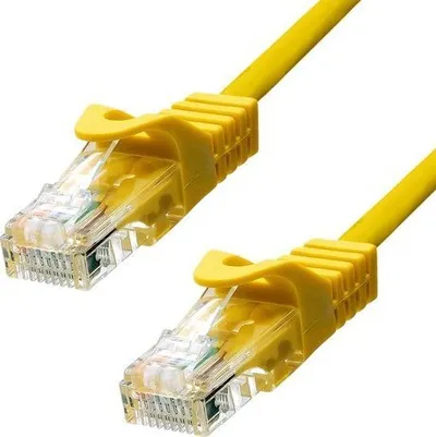 Kabllo rrjeti ProXtend U/UTP CAT5e, 7m, 1 Gbit/s, e verdhë - 1