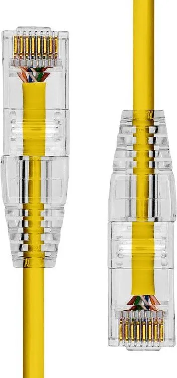 Kabllo rrjeti ProXtend Slim CAT6 UTP, 4 m, e verdhë - 2