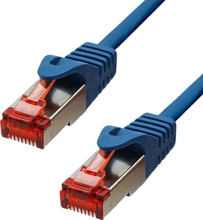 Kabllo rrjeti ProXtend F/UTP CAT6, 20m, LSZH, blu - 2