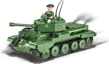 Lodra me blloqe Cobi Cromwell Mk.IV, set ndërtimi, për fëmijë dhe koleksionistë, shumëngjyrësh