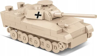 Set konstruktiv Cobi Bricks Panzer V Panther, 126 pjesë, shkalla 1:72, shumëngjyrësh - 2