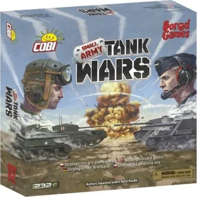 Lojë tavoline Cobi Tank Wars, +8 vjeç - 1