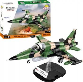 Lodra ndërtuese Cobi Northrop F-5A Freedom Fighter, 352 pjesë, shkalla 1:48, shumëngjyrëshe