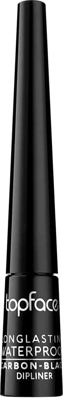 Eyeliner Topface Longlasting Waterproof me brushë, Carbon Black 2.5ml