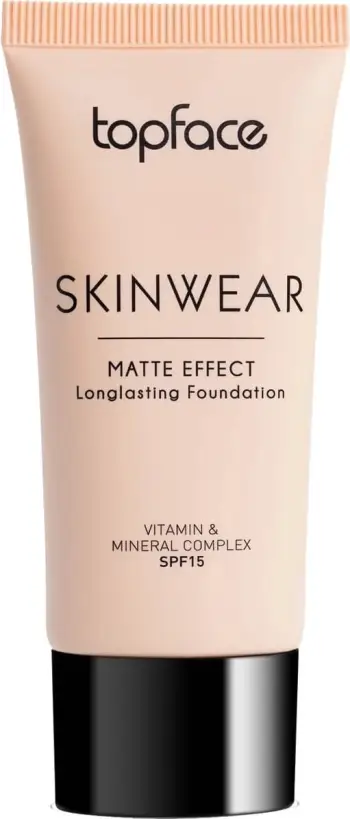 Krem pudër Top Face Skinwear Matte, 002, 30 ml
