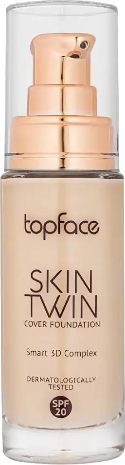Fondatinë Topface Skin Twin Cover Foundation për femra 001, 30ml