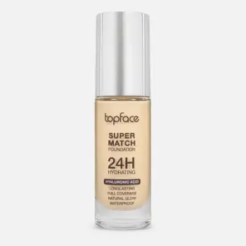 Krem Pudër Topface Super Match 24H Hydrating, 002 Light Beige, 30 ml