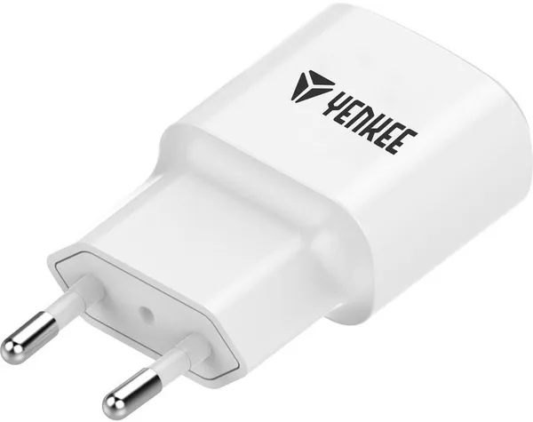 Karikues Yenkee YAC 2033BK, USB-C, 20W, i bardhë - 2