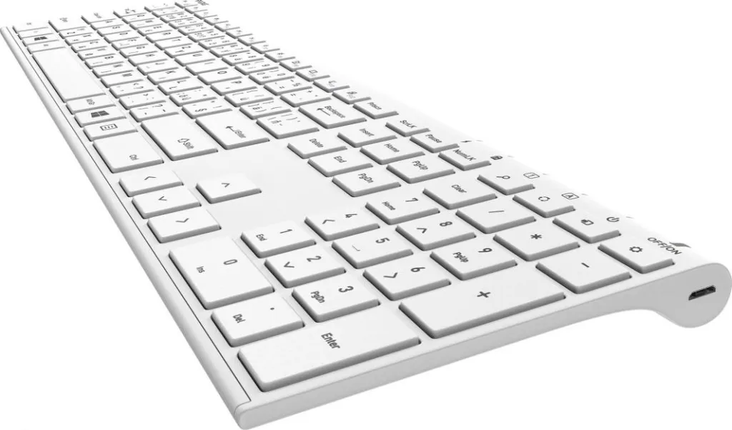 Tastierë Yenkee YKB, wireless, CZ + SK, e bardhë - 3