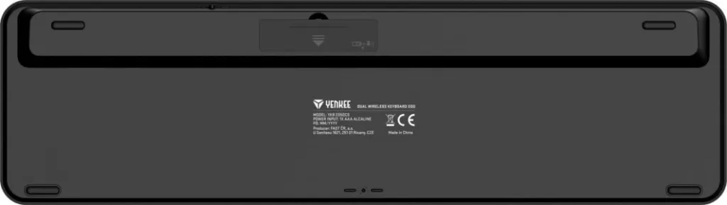 Tastierë Yenkee, wireless, e zezë - 3