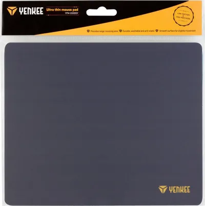 Mousepad Yenkee YPM 2000GY, 220x180 mm, 0.3 mm, gri - 3