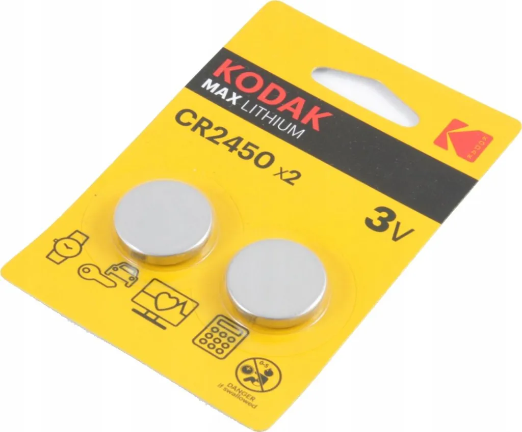 Bateri Kodak Max CR2450, 2 copë - 1