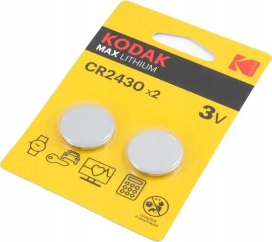 Bateri Kodak Max CR2430, 2 copë - 1