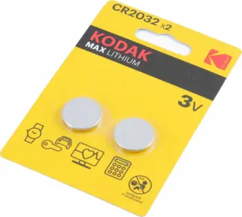 Bateri Kodak Max CR2032, 3V, 2 copë
