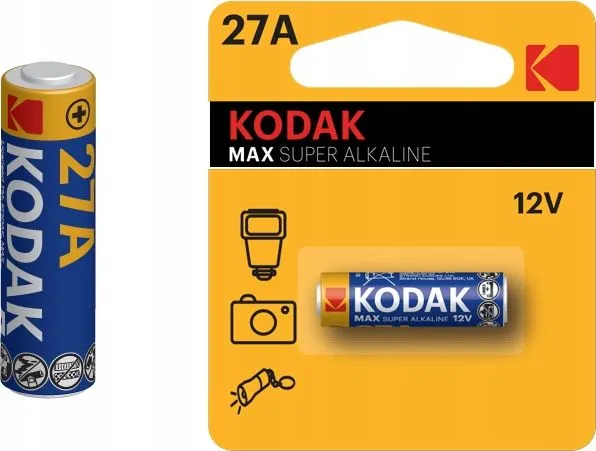 Bateri Kodak Max A27, 12V, 1 copë - 1