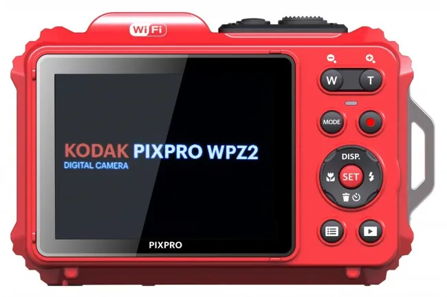 Fotoaparat digjital Kodak WPZ2, rezistent ndaj ujit, i kuq - 2
