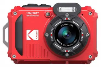 Fotoaparat digjital Kodak WPZ2, rezistent ndaj ujit, i kuq