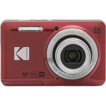 Fotoaparat digjital Kodak Friendly Zoom FZ55, i kuq