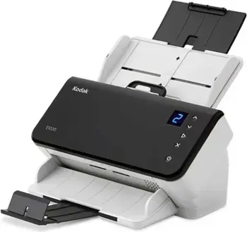 Skaner ADF Kodak E1030, 216 x 3000 mm, 600 x 600 DPI, 24 bit, 8 bit, Grayscale, i zi dhe i bardhë