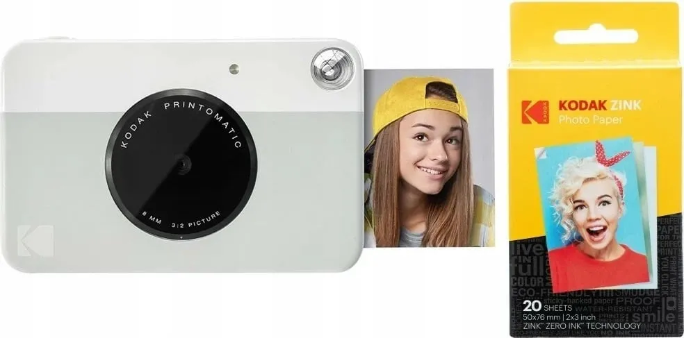 Kamera instant Kodak Printomatic, gri - 1
