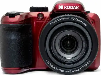 Aparat fotografik Kodak AZ405, Full HD, 40x zoom optik, i kuq