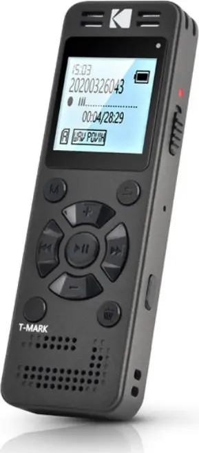 Regjistrues zanor Kodak VRC 350, 8GB, ekran kompakt, i zi