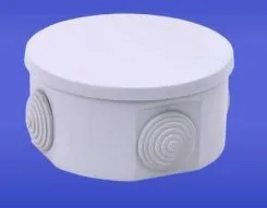 Kuti montuese Elektro-Plast, 100 x 50 mm, IP44, e bardhë - 1